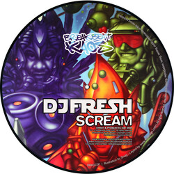 Fresh Scream / Witchdoctor USED VINYL 12INCH PICTURE DISC 45 RPM