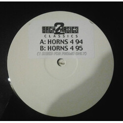 Back 2 Basics Horns 4 94 USED VINYL 12INCH SINGLE SIDED PROMO WHITE LABEL