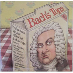 Richard Kapp / Philharmonia Virtuosi Bach's Tops Volume 1 Vinyl LP USED