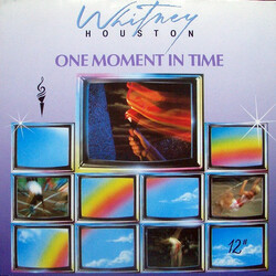 Whitney Houston One Moment In Time USED VINYL 12INCH 45 RPM MAXI-SINGLE
