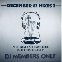 Various December 87 - Mixes 2 USED VINYL 12INCH 33 S RPM COMPILATION MIXED