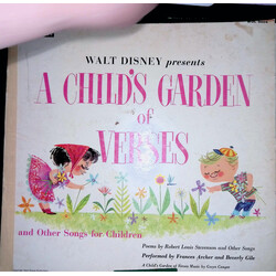Frances Archer / Beverly Gile Walt Disney Presents A Child's Garden Of Verses And Other Stories For Children Vinyl LP USED