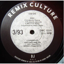 Various Remix Culture 3/93 USED VINYL 12INCH 33 S RPM