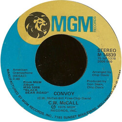 C.W. McCall Convoy USED VINYL 7INCH 45 RPM SINGLE STEREO