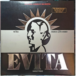 Andrew Lloyd Webber / Tim Rice Excerpts From Evita Vinyl LP USED