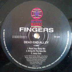 Mr. Fingers Dead End Alley USED VINYL 12INCH 33 S RPM