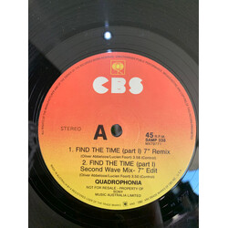 Quadrophonia Find The Time (Part 1) USED VINYL 12INCH 45 RPM PROMO