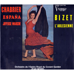 Georges Bizet / Emmanuel Chabrier L'Arlésienne Suites 1 And 2 / España Rapsodie / Marche Joyeuse Vinyl LP USED