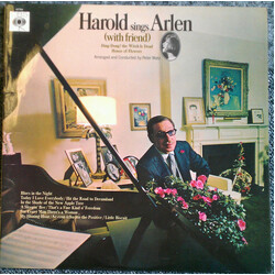 Harold Arlen Harold Sings Arlen (With Friend) Vinyl LP USED