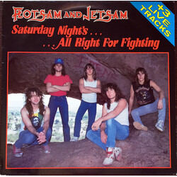 Flotsam And Jetsam Saturday Night's All Right For Fighting USED VINYL 12INCH 33 S RPM