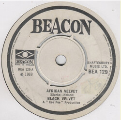 Black Velvet African Velvet USED VINYL 7INCH 45 RPM SINGLE