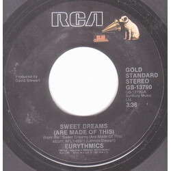 Eurythmics Sweet Dreams (Are Made Of This) / Love Is A Stranger USED VINYL 7INCH 45 RPM SINGLE REISSUE