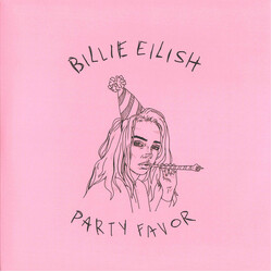 Billie Eilish Party Favor USED VINYL 7INCH 45 RPM SINGLE REISSUE STEREO