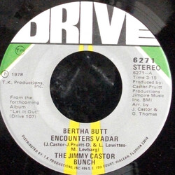 The Jimmy Castor Bunch Bertha Butt Encounters Vadar / The Mystery Of Me USED VINYL 7INCH 45 RPM SINGLE