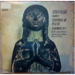 Igor Stravinsky / CBC Symphony Orchestra / Festival Singers Of Toronto / Elmer Iseler Symphony Of Psalms / Symphony In C Vinyl LP USED