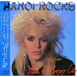 Hanoi Rocks Back To Mystery City Vinyl LP USED