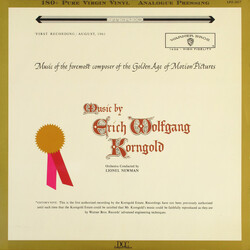Lionel Newman Music By Erich Wolfgang Korngold Vinyl LP USED