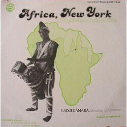 Ladji Camara Africa, New York Drum Masterpieces Vinyl LP USED