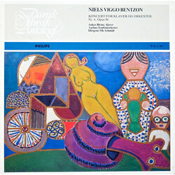 Niels Viggo Bentzon Koncert For Klaver Og Orkester Nr. 4, Opus 96 Vinyl LP USED