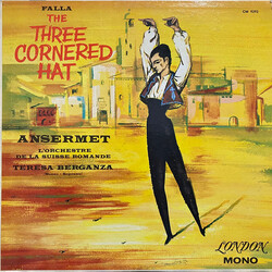 Manuel De Falla / Ernest Ansermet / L'Orchestre De La Suisse Romande / Teresa Berganza The Three Cornered Hat Vinyl LP USED