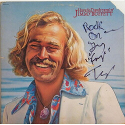 Jimmy Buffett Havaña Daydreamin' Vinyl LP USED