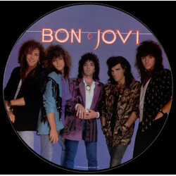 Bon Jovi Slippery When Wet Vinyl LP USED