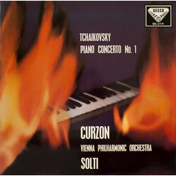 Pyotr Ilyich Tchaikovsky / Clifford Curzon / Wiener Philharmoniker / Georg Solti Piano Concerto No. 1 Vinyl LP USED