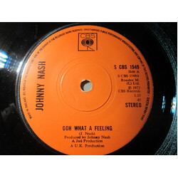 Johnny Nash Ooh What A Feeling USED VINYL 7INCH 45 RPM