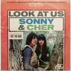 Sonny & Cher Look At Us Vinyl LP USED