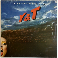 Y & T Earthshaker Vinyl LP USED