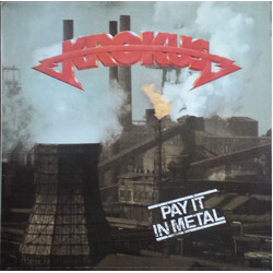 Krokus Pay It In Metal Vinyl LP USED