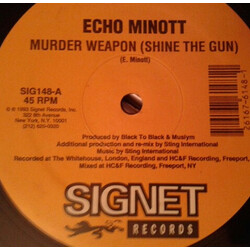 Echo Minott Murder Weapon USED VINYL 12INCH SINGLE 45 RPM