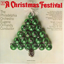 The Philadelphia Orchestra / Eugene Ormandy / The Temple University Choirs / Robert Page / St. Francis De Sales Boychoir A Christmas Festival Vinyl LP