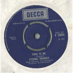 Eternal Triangle (2) Turn To Me USED VINYL 7INCH 45 RPM SINGLE