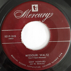 Eddy Howard And His Orchestra Missouri Waltz / To Each His Own USED VINYL 7INCH 45 RPM SINGLE
