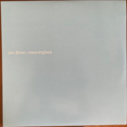 Jon Brion Meaningless Vinyl LP USED