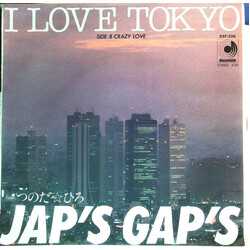 Jap's Gap's I Love Tokyo USED VINYL 7INCH 45 RPM SINGLE
