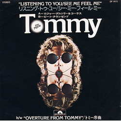 Roger Daltrey / Pete Townshend Listening To You / See Me, Feel Me / Overture USED VINYL 7INCH SINGLE 45 RPM