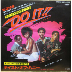 A Taste Of Honey Do It !!/ I Love You USED VINYL 7INCH 45 RPM PROMO