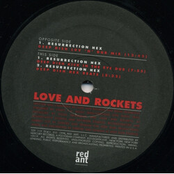 Love And Rockets Resurrection Hex (Remixes By Deep Dish) USED VINYL 12INCH