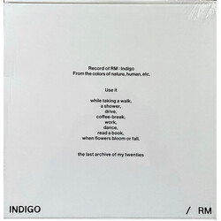 Rap Monster Indigo Vinyl LP USED