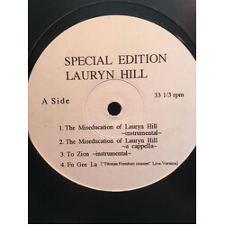Lauryn Hill Special Edition Vinyl LP USED