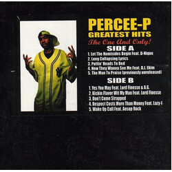 Percee P The One And Only : The Best Of Percee P Vinyl LP USED