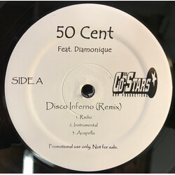 50 Cent / Diamonique Disco Inferno (Remix) USED VINYL 12INCH MIXED PROMO