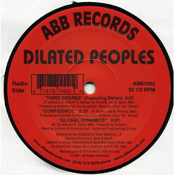 Dilated Peoples Third Degree USED VINYL 12INCH 33 S RPM
