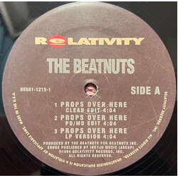 The Beatnuts Props Over Here USED VINYL 12INCH 33 S RPM