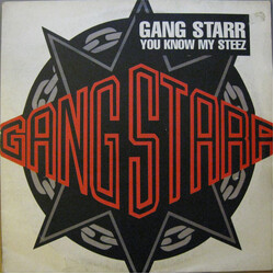 Gang Starr You Know My Steez USED VINYL 12INCH 33 S RPM