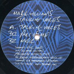 Mark Williams Talking Voices USED VINYL 12INCH 33 S RPM