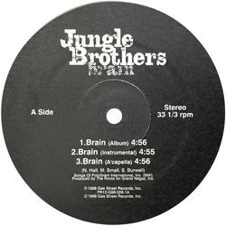 Jungle Brothers Brain USED VINYL 12INCH 33 S RPM