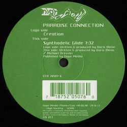 Paradise Connection Creation / Synthadelic Glide USED VINYL 12INCH 45 RPM